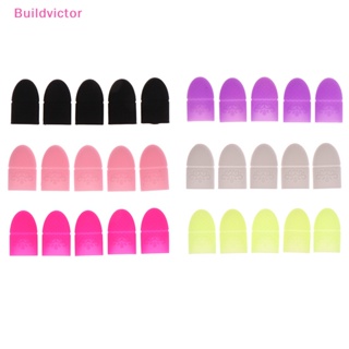 Buildvictor คลิปหนีบซิลิโคน สําหรับล้างเล็บเจล UV 10 ชิ้น ต่อชุด TH