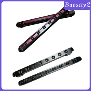 [Baosity2] ที่วางไม้คิว 8 ไม้ แบบติดผนัง ทนทาน 8 คลิป พร้อมสกรู สําหรับบ้าน ห้องเกม