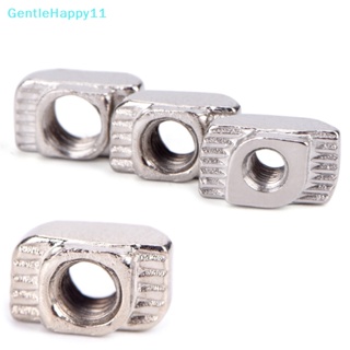 Gentlehappy น็อตเหล็กคาร์บอน อลูมิเนียม ทรงตัว T M3 M4 M5 50 ชิ้น