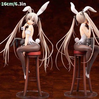 [GOGJIG5] โมเดลฟิกเกอร์อนิเมะ Yosuga no Sora Kasugano Sora Sexy Bunny Girl ขนาด 15.5 ซม.