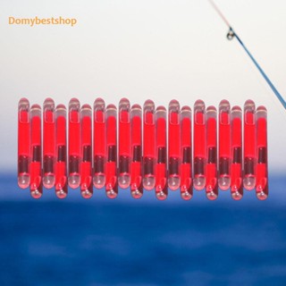 [Domybestshop.th] แท่งไฟเรืองแสง อุปกรณ์เสริม สําหรับตกปลา 20 ชิ้น