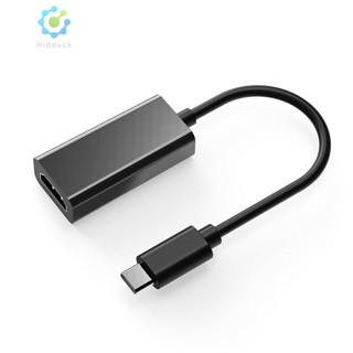 อะแดปเตอร์แปลงสายเคเบิ้ล USB Type C DP เป็น HDMI 4K USB3.1 10Gbps HDTV W [Hidduck.th]