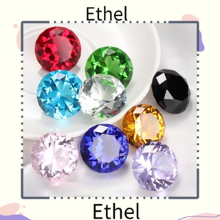 Ethel1 เพชรคริสตัล 30 มม. สําหรับตกแต่งบ้าน ปาร์ตี้ DIY