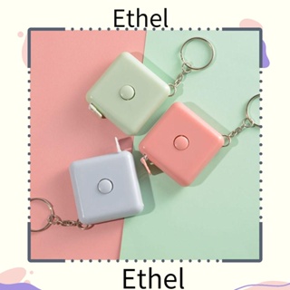 Ethel1 ไม้บรรทัดเทปวัด เมตริก เซนติเมตร แบบพกพา 150 ซม. 60 นิ้ว สําหรับผู้หญิง 2 ชิ้น