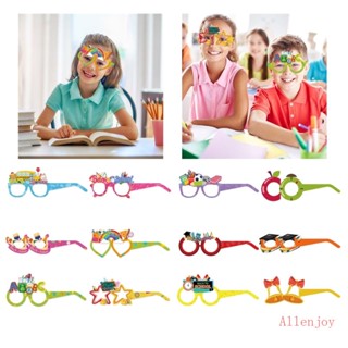 Joy แว่นตา หลากสี 6 ชิ้น สําหรับถ่ายรูปเด็กผู้ชาย ผู้หญิง
