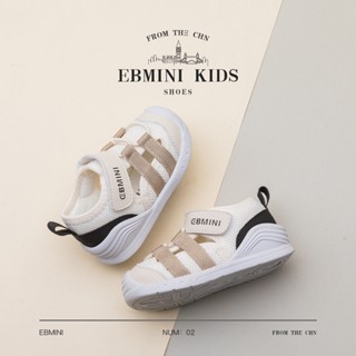 [พร้อมส่ง] Inbemini EBMINI รองเท้าพื้นนิ่ม ระบายอากาศ กันลื่น เข้ากับทุกการแต่งกาย สําหรับเด็กวัยหัดเดิน