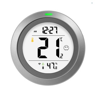 Tmt PT19DW เครื่องตรวจจับอุณหภูมิอิเล็กทรอนิกส์อัจฉริยะ WiFi นาฬิกากราฟฟิตี้
