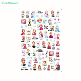 &lt;Cardflower&gt; สติกเกอร์ ลายการ์ตูนสโนว์ไวท์ ซิมป์สัน สําหรับติดตกแต่งเล็บ เด็ก ลดราคา