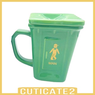 [Cuticate2] แก้วกาแฟเซรามิค พร้อมฝาปิด จับสบาย ของขวัญวันฮาโลวีน สําหรับเด็ก ผู้ใหญ่ บ้าน ออฟฟิศ เพื่อน ปาร์ตี้