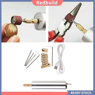 Redbuild|  เครื่องเจียรไฟฟ้า อเนกประสงค์ ขนาดเล็ก แบบพกพา สําหรับแกะสลัก