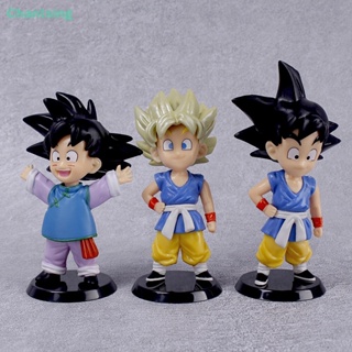 &lt;Chantsing&gt; ฟิกเกอร์ PVC รูป Dragon Ball Z Son Goku Vegetto Broly Trunks Kakarotto ลดราคา 7 ชิ้น