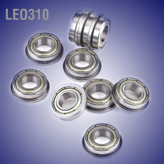 Leo310 10 pcs F688ZZ โลหะเหล็กคู่หน้าแปลนตลับลูกปืน 8*16*5 มม. สำหรับมอเตอร์