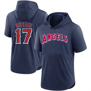 เสื้อยืดแขนสั้น พิมพ์ลาย Angels Shohei Otani แบบแห้งเร็ว ขนาดใหญ่ สําหรับผู้ชาย