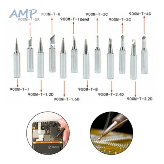 ⚡NEW 8⚡Soldering Iron Tip 5pcs Pure Copper Soldering Welding Lead-free Silver