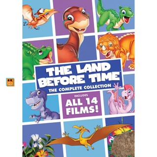 หนัง DVD ออก ใหม่ The Land Before Time ญาติไดโนเสาร์เจ้าเล่ห์ 1-14 ( 1988-2016 ) DVD Master เสียงไทย (เสียงแต่ละตอนดูในร