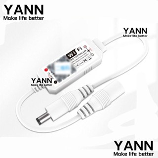 Yann1 ตัวควบคุมแถบไฟ LED DC5-28V ควบคุมด้วยเสียง ขนาดเล็ก สําหรับแถบไฟ LED COB 5050 3528