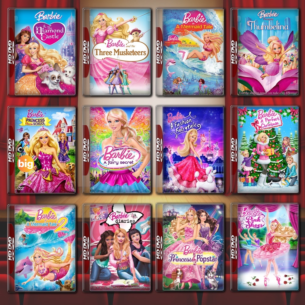 แผ่น DVD หนังใหม่ DVD Barbie บาร์บี้ ตอน 1-24 (เสียงแต่ละตอนดูในรายละเอียด) หนัง ดีวีดี