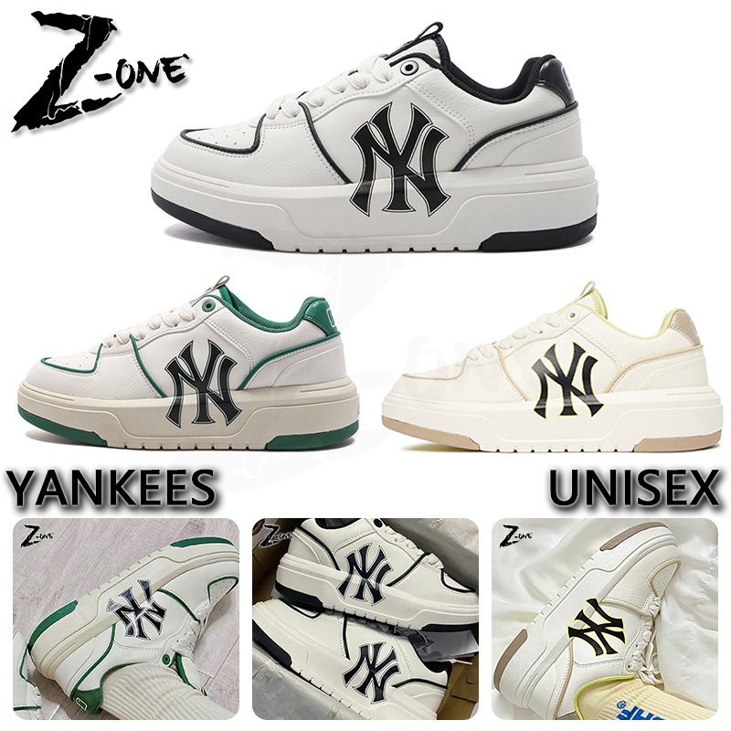 MLB รองเท้าผ้าใบ Unisex 3ASXCA12N-50WHS / 3ASXCA12N-50GNS / 3ASXCA12N-50BGS - White /Green/ White Yellow