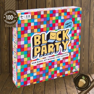 Block Party บอร์ดเกมแท้ คู่มือภาษาอังกฤษ