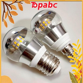 Top หลอดไฟ LED E27 E14 สีขาว 2023 5W 7W 9W ชุบไฟฟ้า สําหรับตกแต่ง