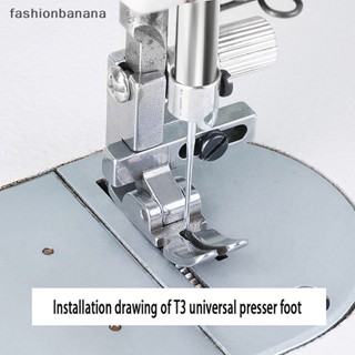 [fashionbanana] เท้าทั่วไป 1 ชิ้น #T3 ตีนผี แบบมีซิป ปรับระดับได้ สําหรับจักรเย็บผ้า