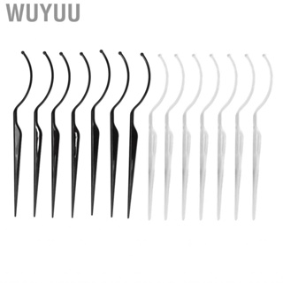 Wuyuu Display Stick Fake Eye Lash Tool Durable Exquisite Craft Plastic for Beauty Salon Beautician