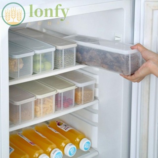 Lonfy กล่องเก็บอาหารสปาเก็ตตี้ เส้นก๋วยเตี๋ยว ซีเรียล แบบพกพา พร้อมฝาปิด 4 สี