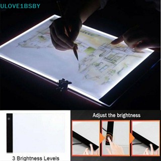 Ulove1bsby กล่องไฟ LED USB A4 หรี่แสงได้ สําหรับวาดภาพ