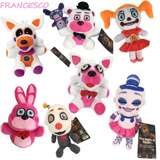 Francesco ตุ๊กตาฟิกเกอร์ อนิเมะ Bonnie Rabbit Duck FNAF Nightmare Freddy Bear ของเล่นสําหรับเด็ก