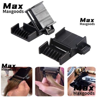 Maxg หวีปัตตาเลี่ยนตัดผม แบบกด ทนทาน อุปกรณ์เสริม สําหรับร้านทําผม