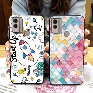 Cover Dirt-resistant Phone Case For Nokia C22 Waterproof protective Cartoon Back Cover Cute Fashion Design Anti-knock TPU