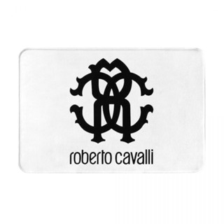 Roberto Cavalli (1) พรมเช็ดเท้า ผ้าสักหลาด กันลื่น ดูดซับน้ํา แห้งเร็ว สําหรับห้องน้ํา 16x24 นิ้ว พร้อมส่ง