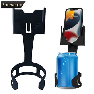 Forevergo 2 In 1 ที่วางแก้วน้ํา โทรศัพท์มือถือ กันตก อุปกรณ์เสริม สําหรับรถยนต์ R8W4