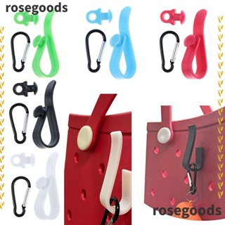 Rosegoods1 ตะขอพลาสติก อเนกประสงค์ สําหรับแขวนกระเป๋า กุญแจ