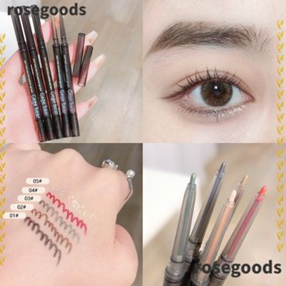 Rosegoods1 ดินสอเขียนขอบตา สีน้ําตาลและสีดํา ติดทนนาน