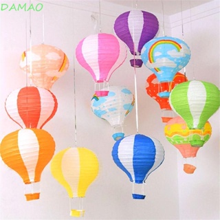 Damao โคมไฟกระดาษ สีรุ้ง ขนาด 12 นิ้ว 30 ซม. สําหรับตกแต่งปาร์ตี้วันเกิด งานแต่งงาน DIY