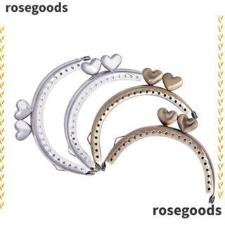 Rosegoods1 ตะขอล็อคกระเป๋า แบบโลหะ สไตล์วินเทจ DIY