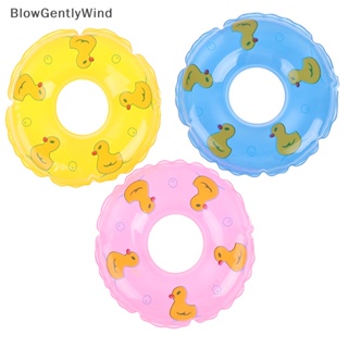 Blowgentlywind ห่วงยางว่ายน้ํา อุปกรณ์เสริม สําหรับบ้านตุ๊กตา 1 ชิ้น