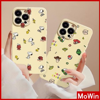 Mowin - เข้ากันได้สำหรับ เคสไอโฟน เคสไอโฟน11 เคส iphone 11 เคสโทรศัพท์เยลลี่สีเหลืองฟิล์มอ่อน TPU กันกระแทกเคสกล้องป้องกันน่ารักสุนัขบ้านรถเข้ากันได้กับ iPhone 13 Pro สูงสุด 12 11 xr xs สูงสุด 7 8