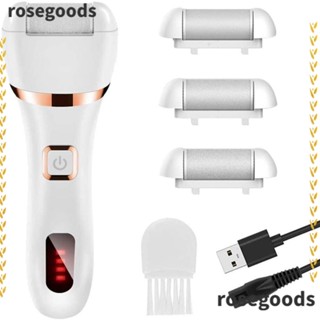 Rosegoods1 เครื่องขัดผิวเท้าไฟฟ้า แบบแข็ง