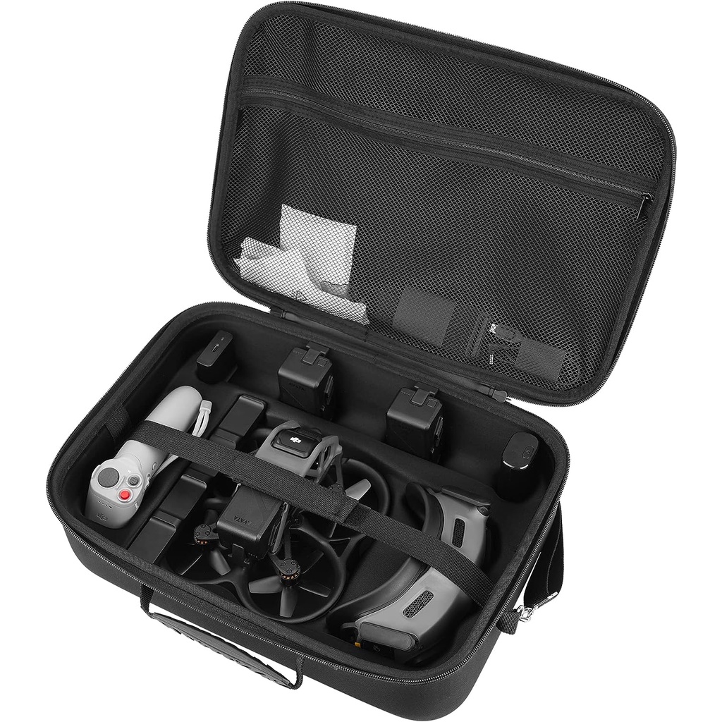 Hard EVA Drone Storage Case เข้ากันได้กับ DJI Avata Pro-View Combo (DJI Goggles 2) IGMY