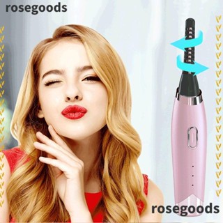 Rosegoods1 เครื่องดัดขนตาไฟฟ้า Abs แบบชาร์จไฟได้ ขนาดเล็ก