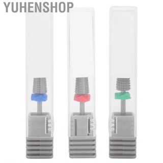 Yuhenshop Nail Drill Bits  Firm Sturdy Tungsten Steel Dead Skin  Polishing Head for Tattoo Salon Home Artist Care