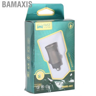 Bamaxis Dual Port USB Car Fast  PD QC3.0 Charging Adapter Type-C DC 5V 9V 12V