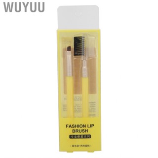 Wuyuu Makeup Brush Eyelash  Eyebrow Portable Double Sided Design Lightweight for