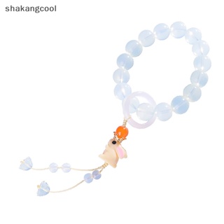 Shakangcool สร้อยข้อมือ จี้ลูกปัด รูปกระต่าย ประดับพู่ สไตล์โบราณ สําหรับของขวัญ เครื่องประดับ