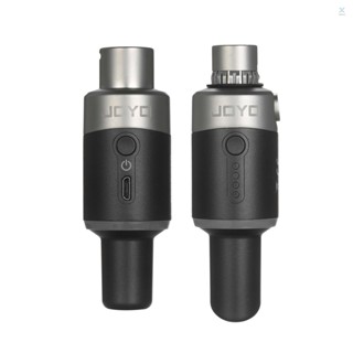 Toolwe JOYO MW-1 ไมโครโฟนไร้สาย 5.8GHz แบบชาร์จไฟได้ และตัวรับส่งสัญญาณ สําหรับไมโครโฟนไดนามิก มิกเซอร์ แอมป์ และกล้อง