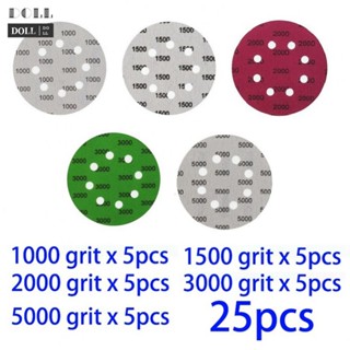 ⭐24H SHIPING ⭐Sanding Discs 8 Hole Abrasives Accessories Anti-clogging Hook&amp;Loop Wet Dry