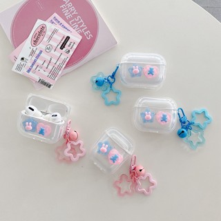 เคสหูฟังซิลิโคน ลายการ์ตูนหมีน่ารัก หรูหรา สําหรับ AirPods Pro 2 3 airpod 2 airpod 3