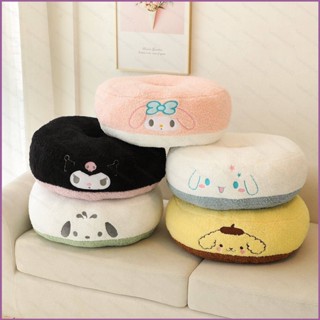 Sq2 หมอนตุ๊กตานุ่ม รูปการ์ตูนโดนัท Sanrio Kuromi Melody Cinnamoroll Pachacco Tatami ของขวัญ สําหรับตกแต่งบ้าน